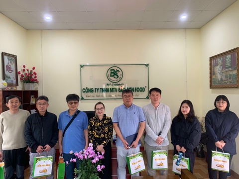 Chào mừng Đoàn Công tác trung tâm công nghệ nông nghiệp ASAN, HÀN QUỐC