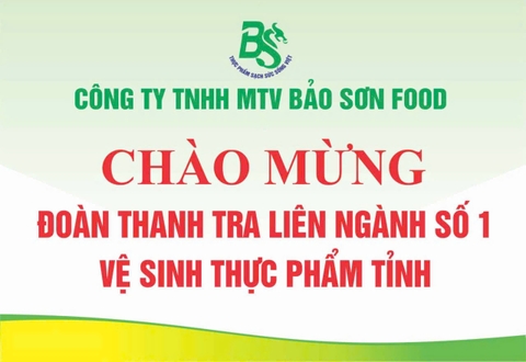 Đoàn thanh tra liên ngành số 1 về an toàn thực phẩm