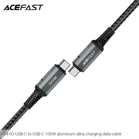 Cáp ACEFAST Type C to Type C 100W (2m) - C4-03