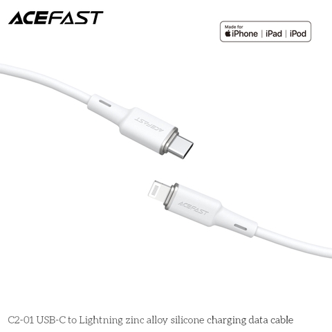 Cáp ACEFAST USB-C to Lightning MFI (1.2m) - C2-01