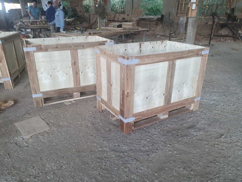 Thùng gỗ gấp gọn