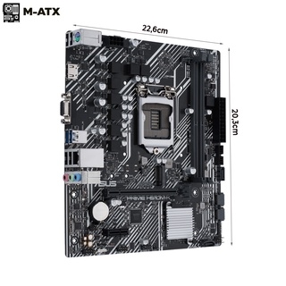 Mainboard ASUS PRIME H510M-K (H510, Socket 1200, M-ATX, 2 Khe Ram DDR4)