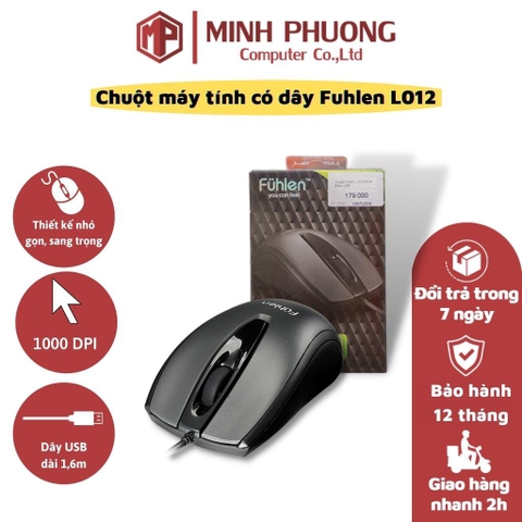 Chuột Fuhlen Có Dây L102 - Hàng Nhập Khẩu