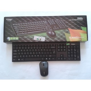 Bộ Phím Chuột Không Dây FUHLEN A120G