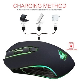 Chuột Gaming Free Wolf X9 Không Dây Charging Free Color