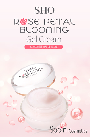 Kem dưỡng da dạng Gel - SHO ROSE PETAL BLOOMING GEL CREAM