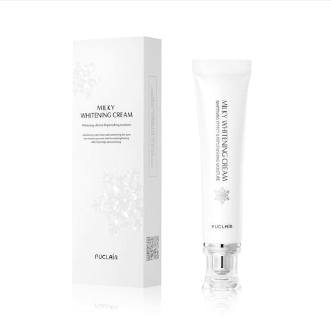 Kem dưỡng trắng da nâng tone PUCLAIR MILKY WHITENING CREAM 30ml