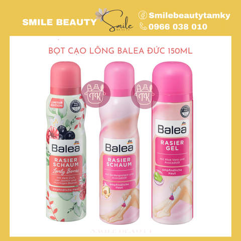 Bọt cạo lông Balea Đức 150ml