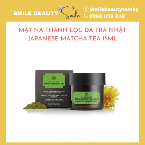 Mặt Nạ Thanh lọc da Japanese Matcha 15ml