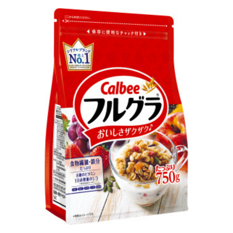 Ngũ cốc Calbee Nhật Bản 750g (Mẫu mới)