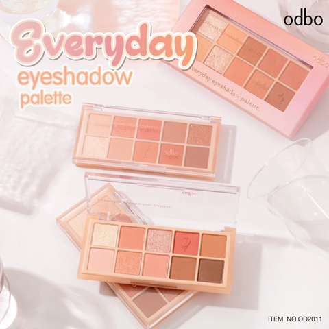 Bảng Phấn Mắt 10 Ô Odbo Everyday Eyeshadow Palette OD2011