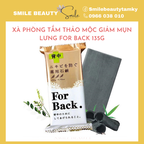 Xà Phòng Giảm Mụn Lưng For Back 135g Nội Địa Nhật Bản