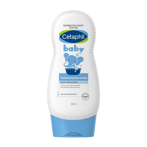 Sữa tắm dưỡng ẩm Cetaphil Baby Moisturizing Bath & Wash