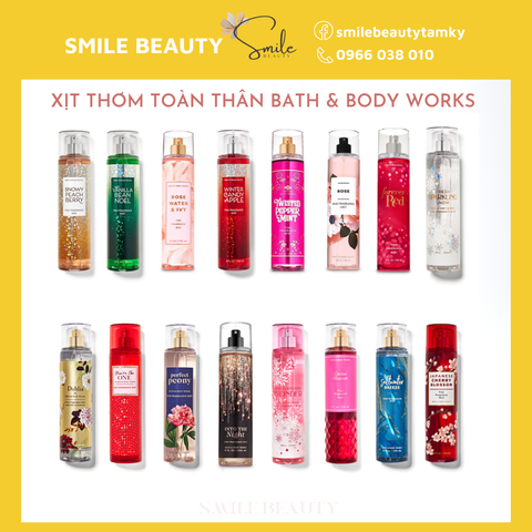 Xịt thơm Bodymist Bath & Body Works 236ml