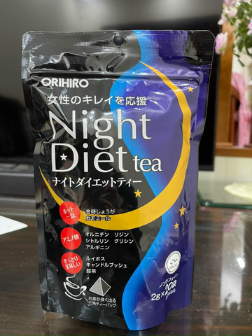 Trà giảm cân Night Diet Tea Orihiro Nhật Bản 20 gói