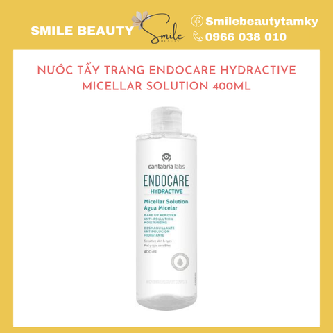 Nước Tẩy Trang Endocare Hydractive Micellar Solution 400ml