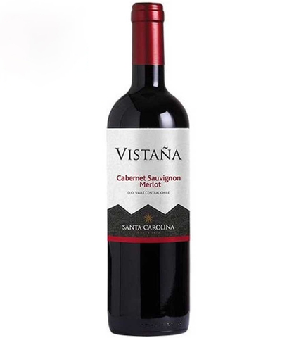 Rượu vang Chile Santa Carolina Vistaña Cabernet Sauvignon Merlot