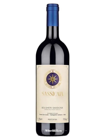 Rượu vang Ý Cao Cấp Bolgheri Sassicaia Năm 2010