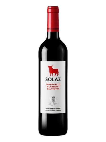Rượu vang Tây Ban Nha Solaz Tempranillo Cabernet Sauvignon 2019