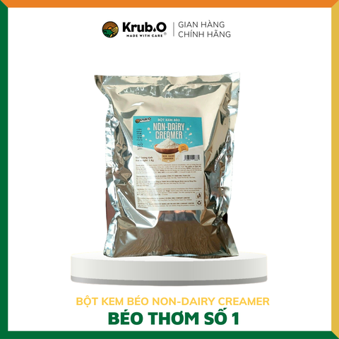 Bột Kem Béo Krub.O - Non dairy creamer (Gói 1kg)