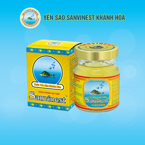 Nước yến sào Khánh Hòa Sanvinest Đông Trùng Hạ Thảo lọ 70ml - 208