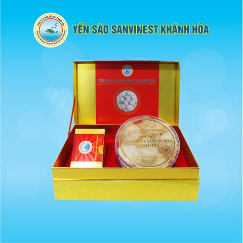 Yến sào Khánh Hòa nguyên tổ sơ chế 50g chính hiệu Sanvinest - S250
