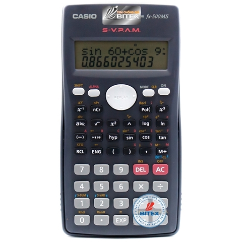 MAY TINH CASIO FX500 MS-2 NEW (BT)