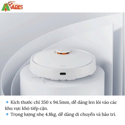 Robot Hút Bụi Xiaomi S10 – Giải Pháp Dọn Dẹp Thông Minh Cho Gia Đìn