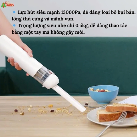 Máy hút bụi cầm tay Xiaomi – Nhỏ gọn, mạnh mẽ, tiện lợi cho mọi không gian