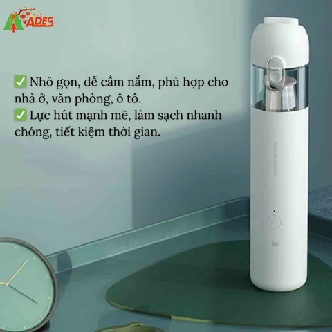 Máy hút bụi cầm tay Xiaomi – Nhỏ gọn, mạnh mẽ, tiện lợi cho mọi không gian