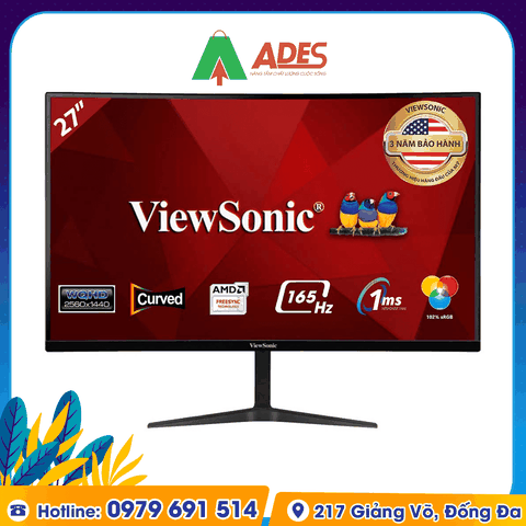 Màn hình máy tính ViewSonic VX2718-P-MHD 27 inch FHD VA 165Hz