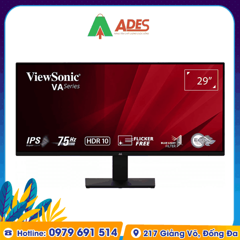 Màn hình máy tính ViewSonic VA2932-MHD 29" IPS 75Hz HDR10 UWFHD
