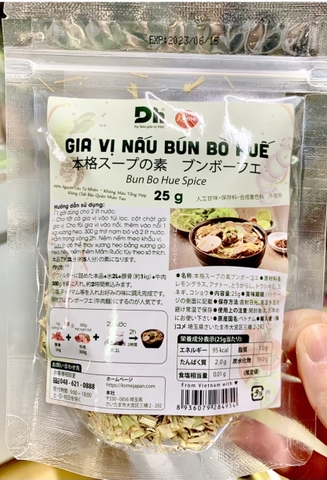 Gia vị nấu BÚN BÒ HUẾ