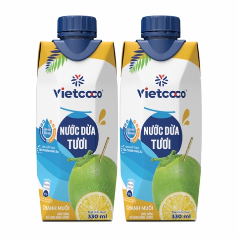 Nước dừa tươi chanh muối 330ml