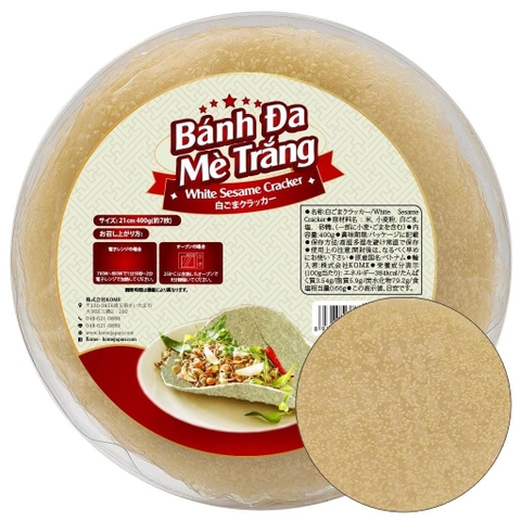 Bánh đa mè trắng 400g