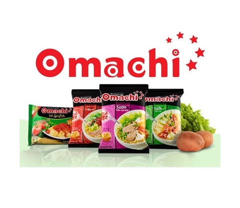 Mì Omachi đầy đủ vị (bò, sườn, sốt spagetty, chau cay)