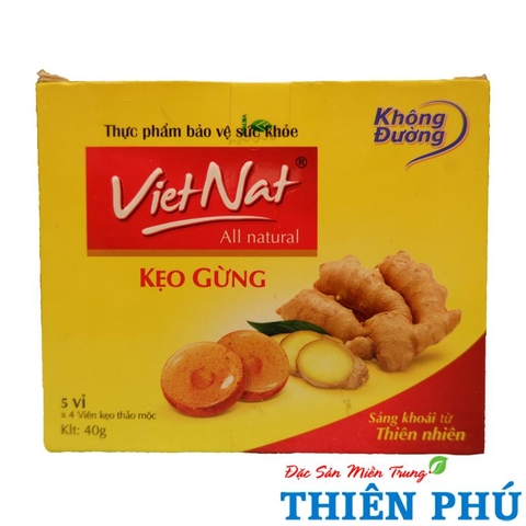Kẹo Gừng Không Đường