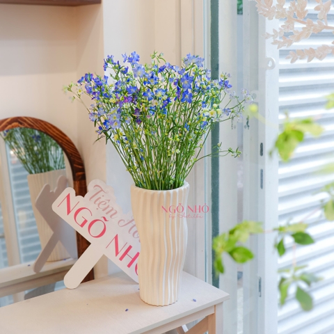 (Hoa Lẻ) Hoa Violet Xanh Nhập Khẩu