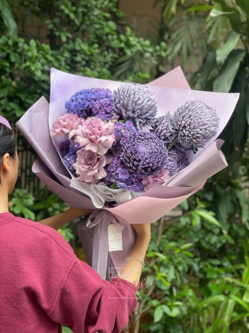 Bó Hoa Tông Tím 900
