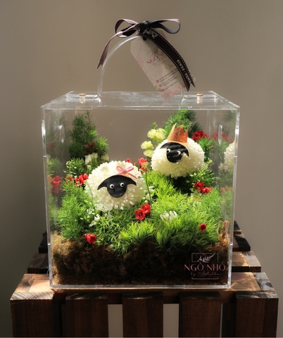 Hộp Hoa “SunnySheep”