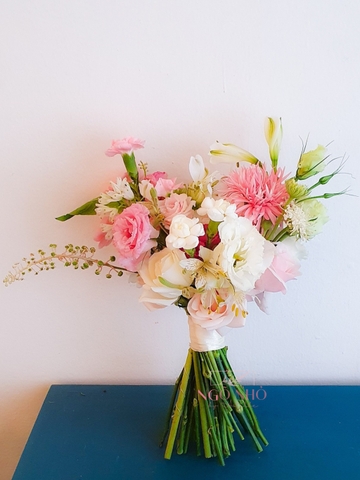 Hoa Cưới 202 | Tone Hồng Trắng