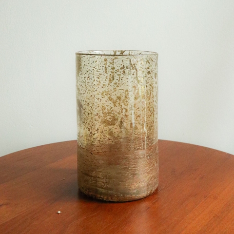 Bình Thủy Tinh Golden Splendor Vase Sang Trọng