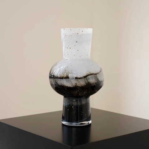 Bình Hoa Thủy Tinh Yuki no Hana Cổ Điển - Phối Màu Theo Phong Cách Nhật Bản