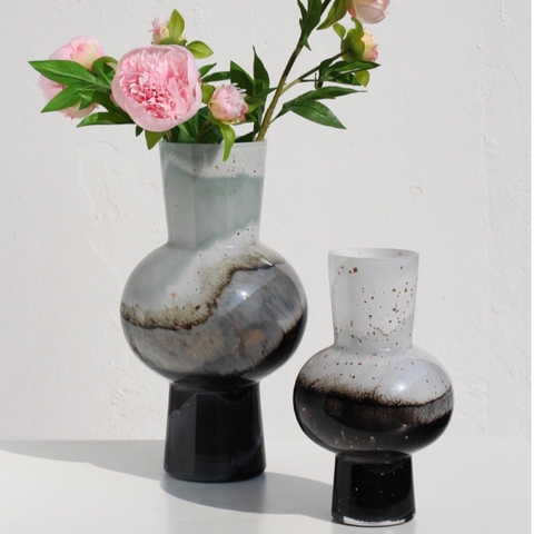 Bình Hoa Thủy Tinh Yuki no Hana Cổ Điển - Phối Màu Theo Phong Cách Nhật Bản