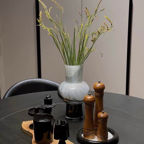 Bình Hoa Thủy Tinh Yuki no Hana Cổ Điển - Phối Màu Theo Phong Cách Nhật Bản