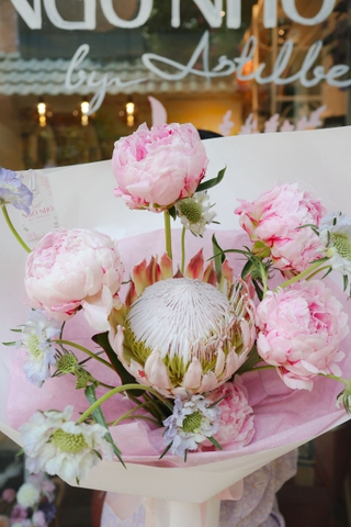 Bó Hoa Thảo Đường & Mẫu Đơn (Peony) 2528