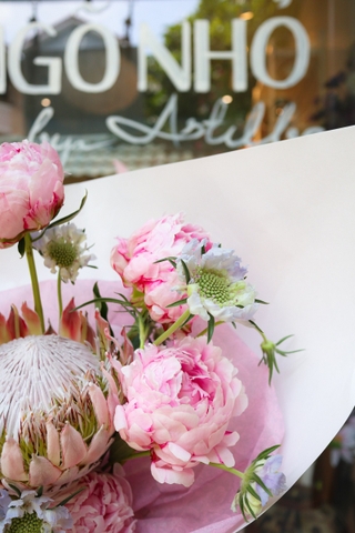 Bó Hoa Thảo Đường & Mẫu Đơn (Peony) 2528