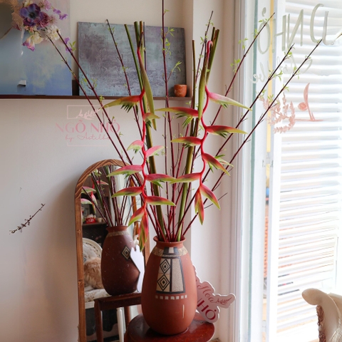 (Hoa Lẻ) Cành Chuối Pháo Hồng Pink Đà Lạt