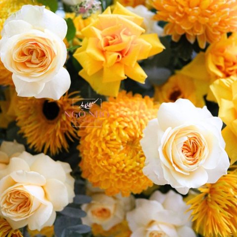 (Hoa Lẻ) Hoa Hồng ButterCup Vàng Nhạt