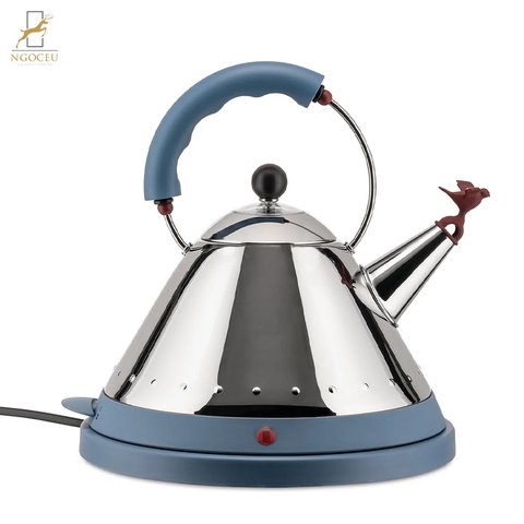 Ấm Siêu Tốc Quai Xanh Alessi - MG32